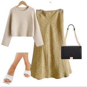 Gorgeous Silk Skirt | J. Crew